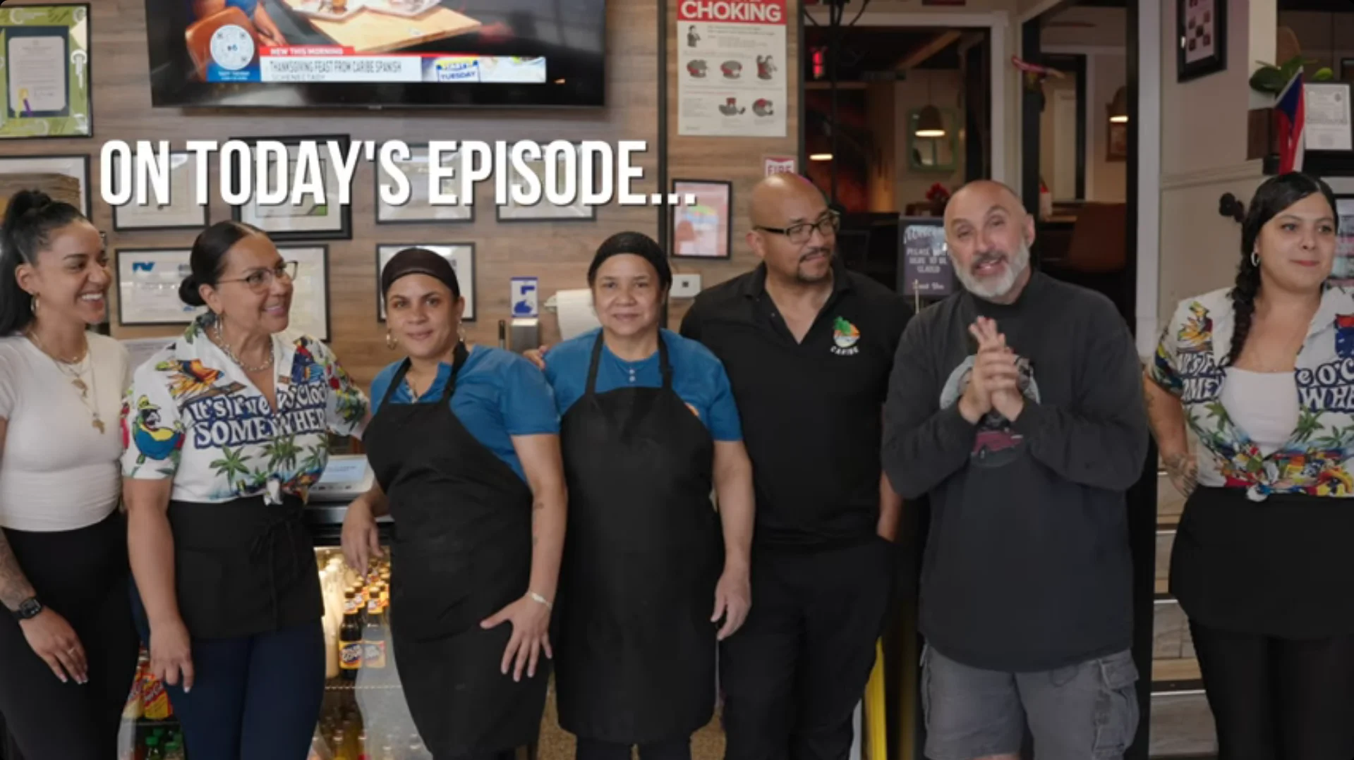 YouTube feature on Caribe Spanish Restaurant and Sports Bar